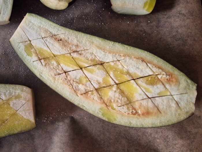 Drizzle with olive oil