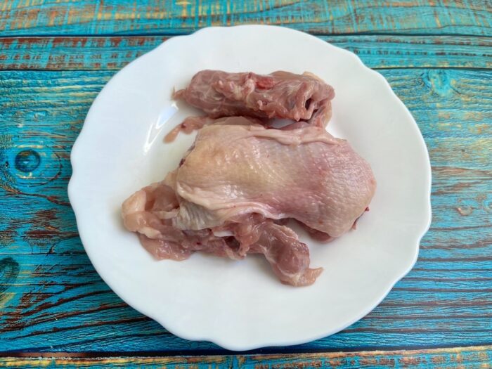 Разделать курицу