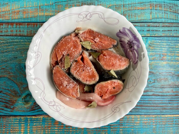 Горбушу посолить