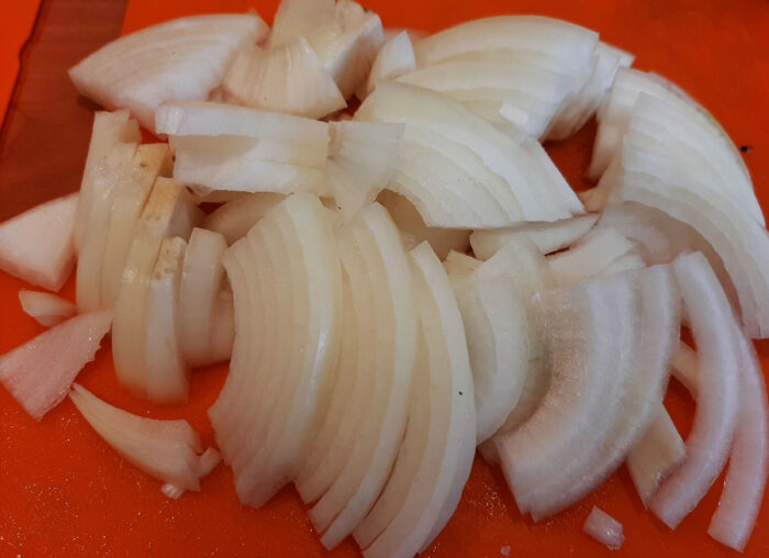 Peel the onion