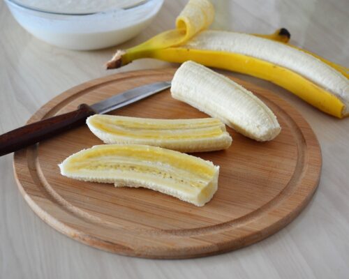 Peel the banana