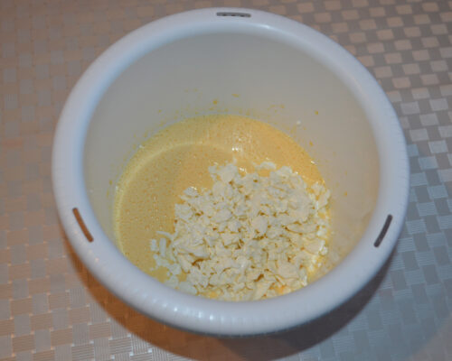 add the cottage cheese