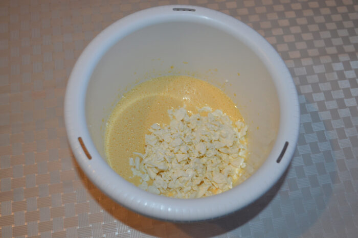 add the cottage cheese