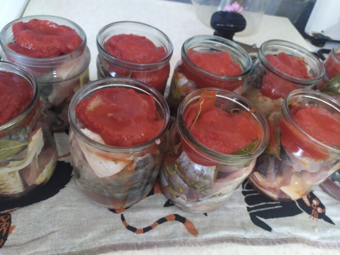 Заливаем полный автоклав воды