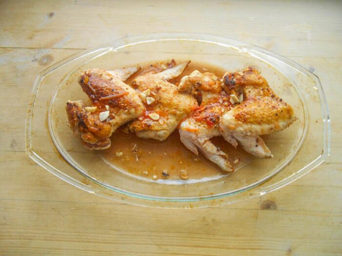 sprinkle with chopped peanuts