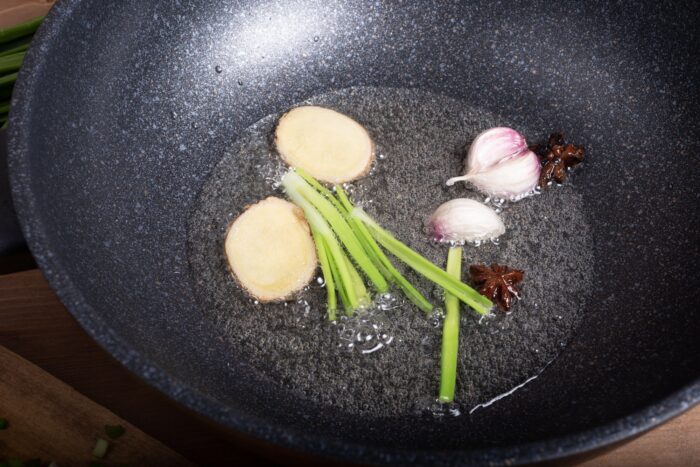 add two garlic cloves