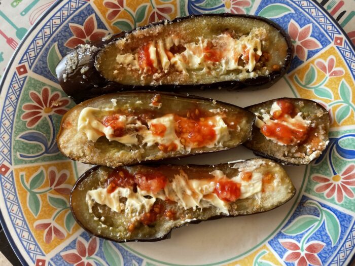 smear with mascarpone