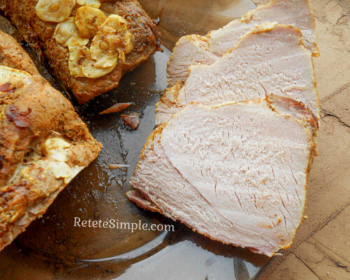 felii de bujenita de porc