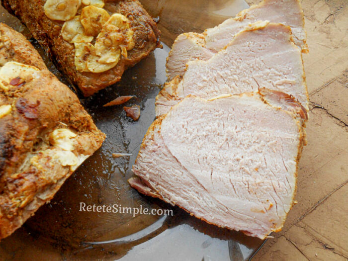 felii de bujenita de porc