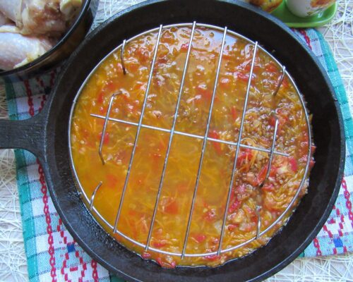 Puneti in tigaie gratarul