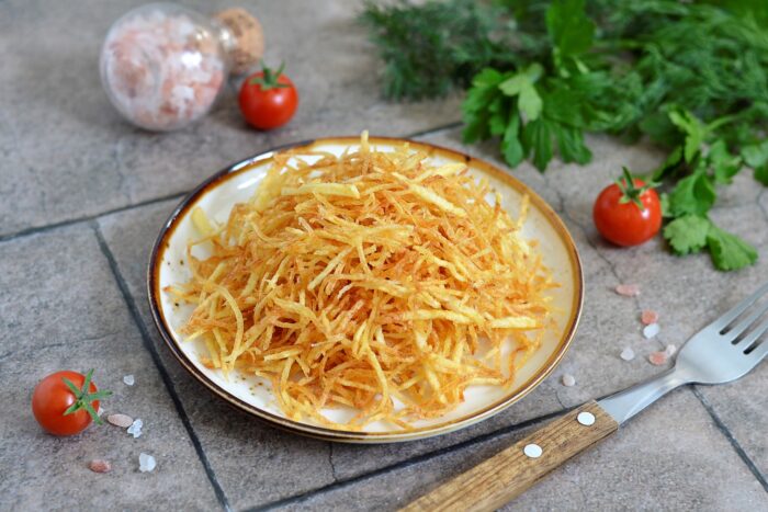 Cartofii pai sunt gata