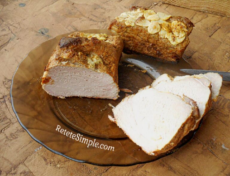 Bujenita de porc la cuptor