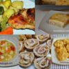 “Juicy roasted chicken served with salad