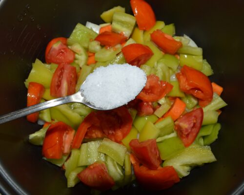 Add a teaspoon of salt