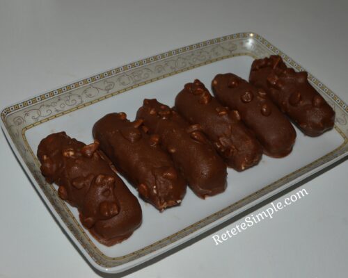 Homemade dessert bars of cottage cheese, coconut, and chocolate