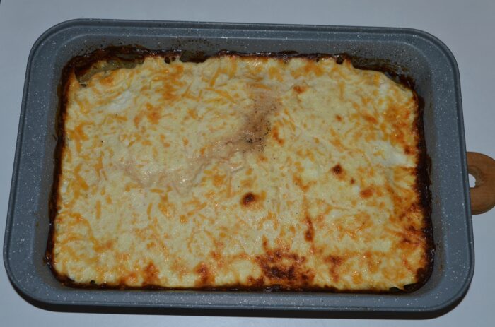 remove the aluminum foil and return to the oven