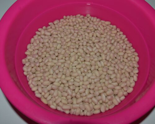 Soak the beans in cold water overnight