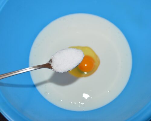 Add a teaspoon of salt