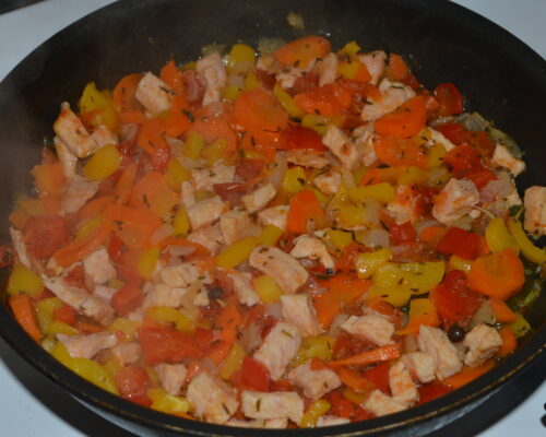 Once it is well cooked, turn off the heat