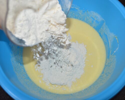 add flour