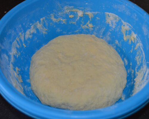 Knead the dough