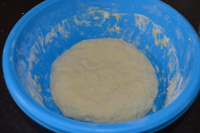 Knead the dough