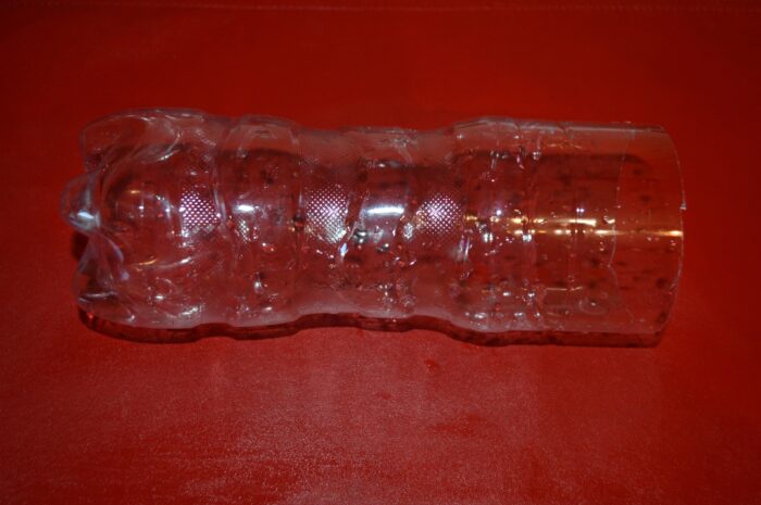 Cut a bottle like this