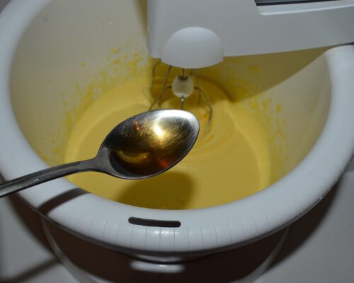 Add a teaspoon of vanilla essence