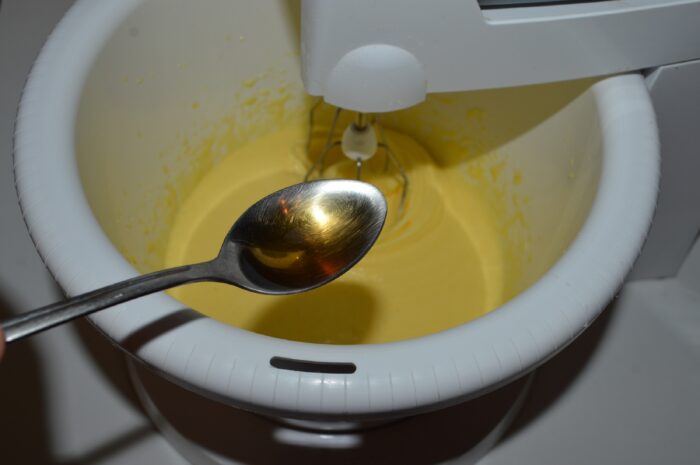 Add a teaspoon of vanilla essence