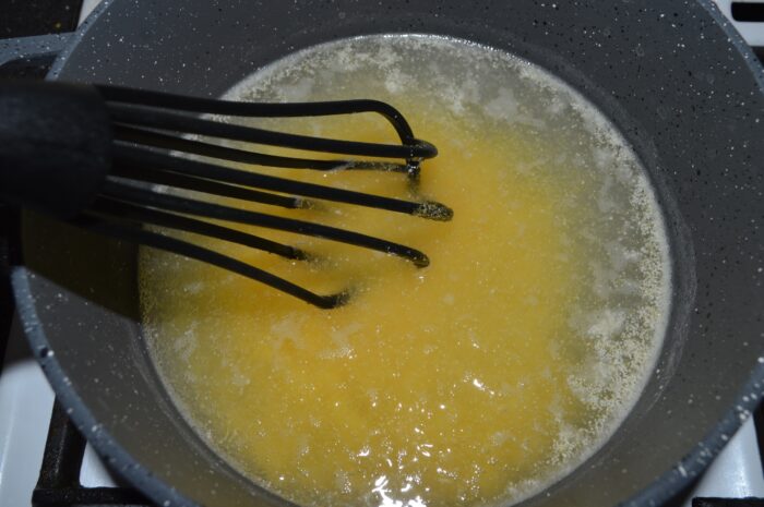 stir with a whisk
