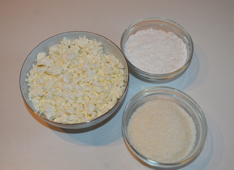 ingredients for coconut balls