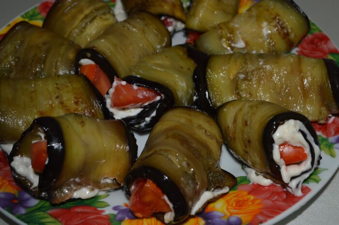 Do the same with the remaining eggplant