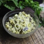 Eggplant Salad with Onion