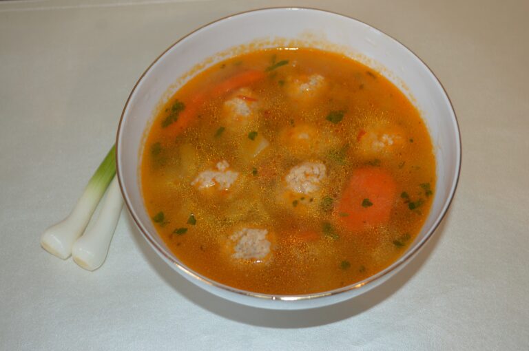 Hearty Meatball Soup