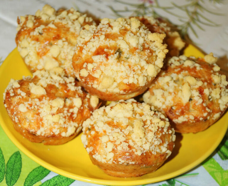 Кабачковые кексы в духовке