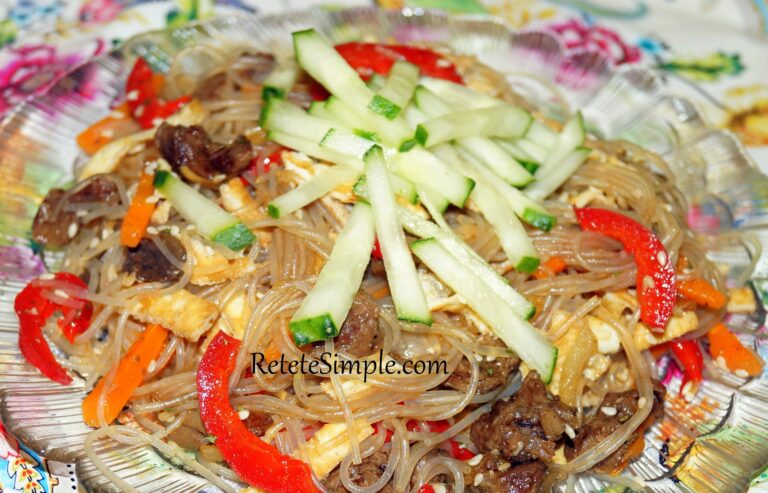 Korean Glass Noodle Salad (Funchoza)