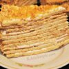 Medovik honey layer cake