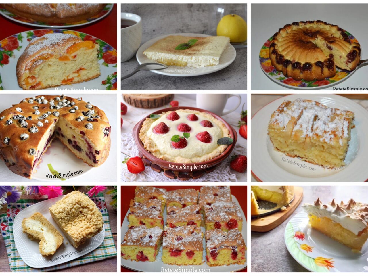 Homemade fluffy sponge cake