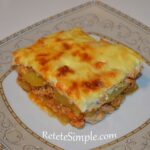 Traditional Potato Moussaka with Meat