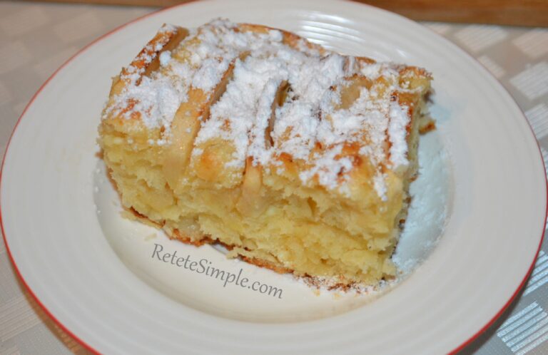 Apple Cake with Cottage Cheese