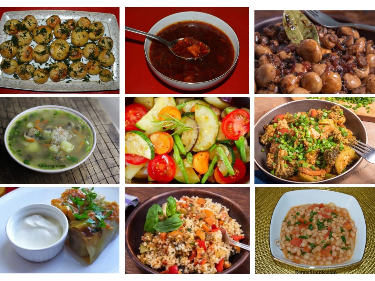 Retete de mancaruri vegetariene cu legume
