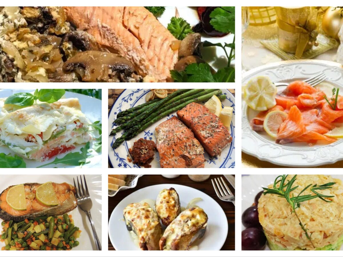 Retete cu somon simple si delicioase