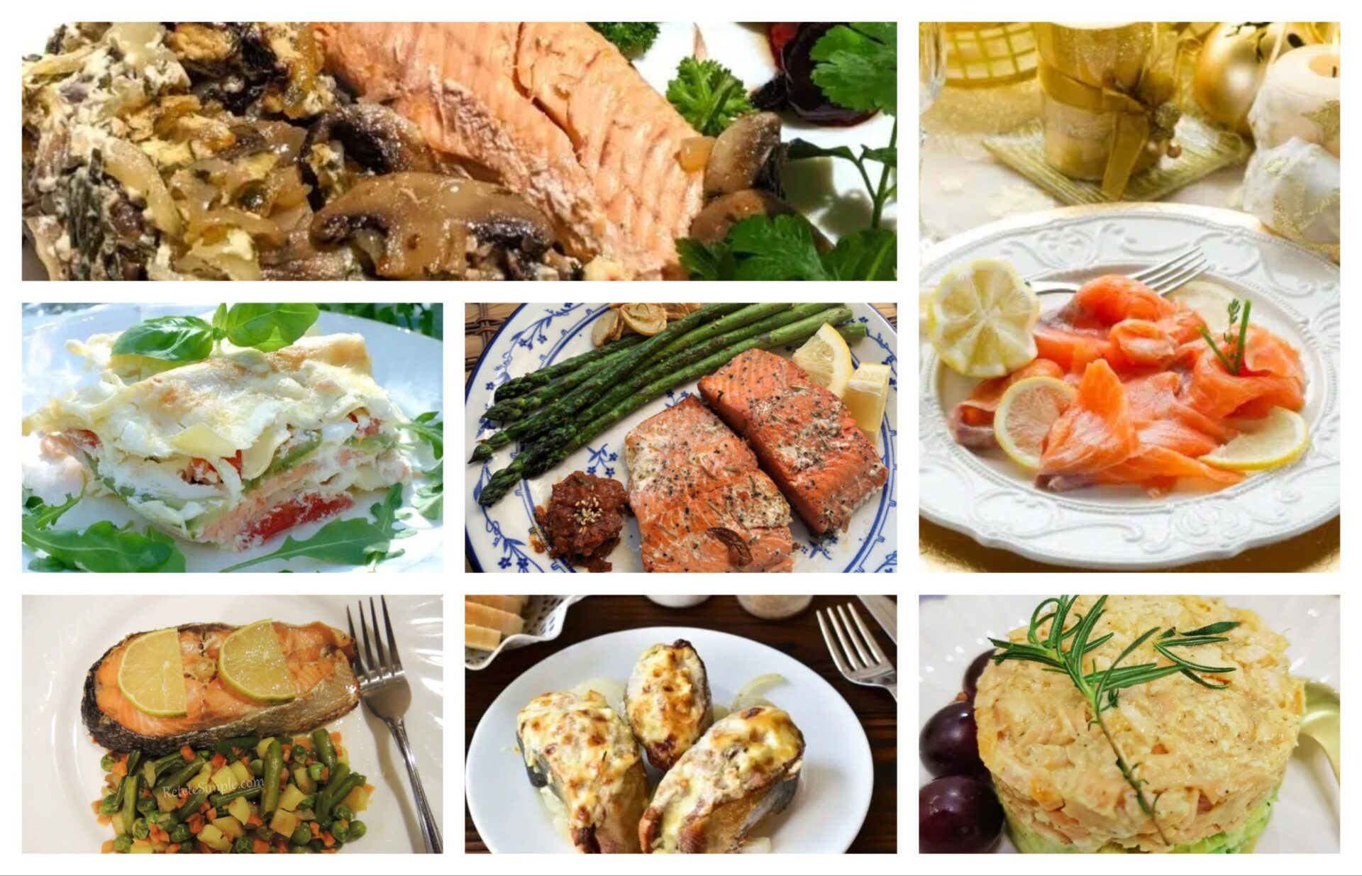 Retete cu somon simple si delicioase