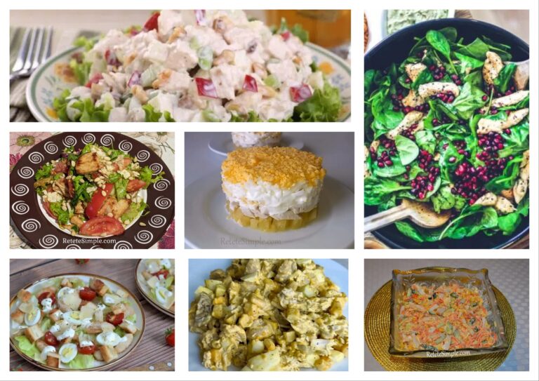 Retete de salate cu pui