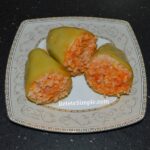 Stuffed Peppers with Rice and Minced Meat