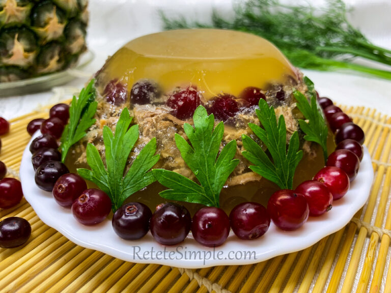 Свиной холодец с желатином