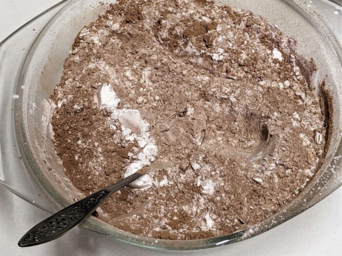 Смешиваем какао