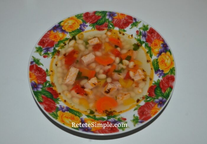 Traditional Bean Soup with Smoked Meat