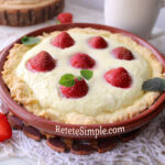 Cottage Cheese & Strawberry Cake