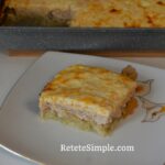 Layered Potatoes & Chicken Bake with Cheese